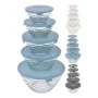 Conjunto de Lancheiras Excellent Houseware Cristal (5 Unidades) de Excellent Houseware, Armazenamento de alimentos - Ref: S79...