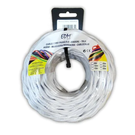 Cable de Interfaz Paralelo EDM 11987 Blanco 25 m 2 x 2,5 mm de EDM, Cables paralelo - Ref: S7900906, Precio: 81,75 €, Descuen...