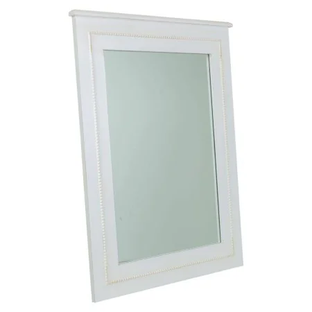 Specchio da parete Alexandra House Living Bianco Vetro Legno di abete 3 x 90 x 70 cm di Alexandra House Living, Specchi da pa...