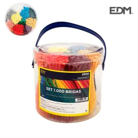 Fascette in Nylon EDM 1000 Unidades Multicolore di EDM, Testiere - Rif: S7901095, Prezzo: 12,11 €, Sconto: %