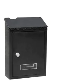 Briefkasten EDM Standard 21 x 6 x 30 cm Schwarz Stahl von EDM, Wandbriefkästen - Ref: S7901120, Preis: 16,43 €, Rabatt: %