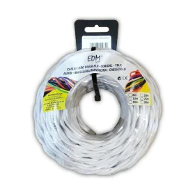 Câble EDM 2 x 1 mm Blanc 5 m de EDM, Fils électriques - Réf : S7901124, Prix : 13,01 €, Remise : %