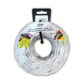 Cable EDM 2 x 1 mm Blanco 5 m de EDM, Cables eléctricos - Ref: S7901124, Precio: 12,49 €, Descuento: %