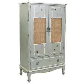 Armoire Alexandra House Living Gris Rotin Bois d'épicéa Bois MDF 42 x 138 x 80 cm de Alexandra House Living, Penderies - Réf ...