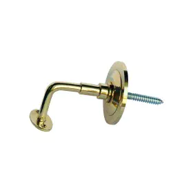 Rail Support EDM Golden Polished brass Ear (of wheat) by EDM, Brackets - Ref: S7901185, Price: 14,88 €, Discount: %