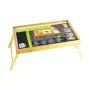 Folding Tray for Bed Wood White (50 x 30 x 22 cm) by BigBuy Home, Plates and dishes - Ref: S7901380, Price: 18,65 €, Discount: %