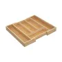 Cutlery Organiser 5five Wood Bamboo (34 x 25 x 4,5 cm) by 5five, Shelves and supports - Ref: S7901381, Price: 17,19 €, Discou...