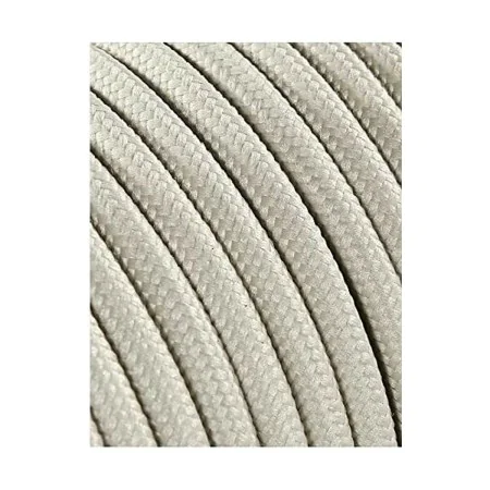 Câble EDM 2 x 0,75 mm Blanc Textile 5 m de EDM, Fils électriques - Réf : S7901410, Prix : 11,20 €, Remise : %