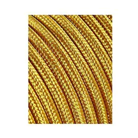 Cable EDM C12 2 x 0,75 mm Gold Textile 5 m by EDM, Electrical Wire - Ref: S7901415, Price: 10,76 €, Discount: %