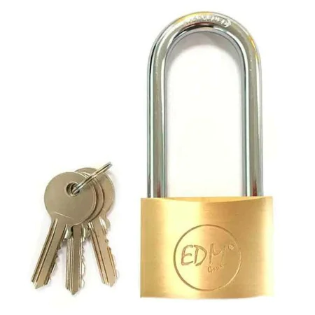 Verrouillage des clés EDM Laiton de EDM, Cadenas à clé - Réf : S7901474, Prix : 10,14 €, Remise : %