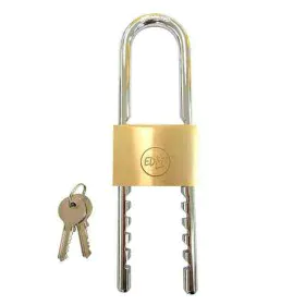 Key padlock EDM Adjustable Brass by EDM, Keyed Padlocks - Ref: S7901477, Price: 17,82 €, Discount: %