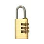 Serrure à combinaison EDM Laiton de EDM, Cadenas à combinaison - Réf : S7901482, Prix : 8,91 €, Remise : %