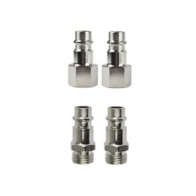 Set Porcas 1/4" Ar Comprimido 5 Unidades de Hofftech, Compressores de ar portáteis - Ref: S7901504, Preço: 7,36 €, Desconto: %