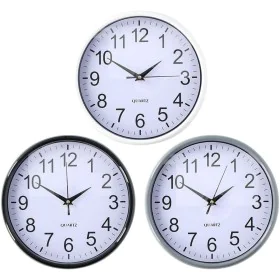 Reloj de Pared Ø 25 x 3 cm Multicolor Polipropileno de BigBuy Home, Relojes de pared - Ref: S7901781, Precio: 10,71 €, Descue...