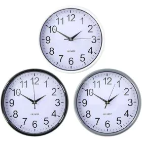 Horloge Murale Ø 25 x 3 cm Multicouleur polypropylène de BigBuy Home, Pendules murales - Réf : S7901781, Prix : 10,71 €, Remi...