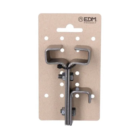 Support EDM IPN 10 Poutre Noir Zinc 10 x 5,5 cm de EDM, Équerres - Réf : S7901821, Prix : 6,23 €, Remise : %