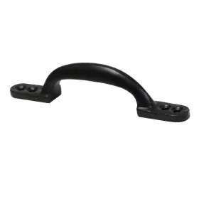 Tirador para puerta EDM Negro Acero 155 mm de EDM, Tiradores - Ref: S7901834, Precio: 5,05 €, Descuento: %