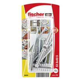 Wall plugs and screws Fischer Wall plugs and screws 10Units (8 x 40 mm) by Fischer, Screws - Ref: S7901947, Price: 6,62 €, Di...