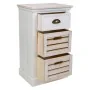 Chest of drawers Alexandra House Living White Brown Paolownia wood MDF Wood 30 x 68 x 40 cm by Alexandra House Living, Chest ...