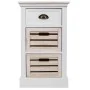 Chest of drawers Alexandra House Living White Brown Paolownia wood MDF Wood 30 x 68 x 40 cm by Alexandra House Living, Chest ...