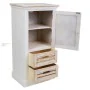 Cupboard Alexandra House Living White Coffee Paolownia wood MDF Wood 30 x 80 x 40 cm by Alexandra House Living, Bedroom Wardr...