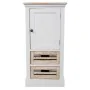 Cupboard Alexandra House Living White Coffee Paolownia wood MDF Wood 30 x 80 x 40 cm by Alexandra House Living, Bedroom Wardr...