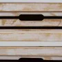 Cupboard Alexandra House Living White Coffee Paolownia wood MDF Wood 30 x 80 x 40 cm by Alexandra House Living, Bedroom Wardr...