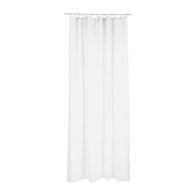 Shower Curtain 5five Polyester White (180 x 200 cm) by 5five, Shower curtains, hooks and casings - Ref: S7902110, Price: 13,3...