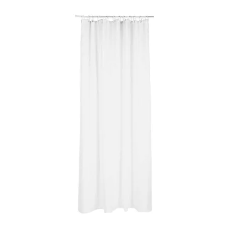 Shower Curtain 5five Polyester White (180 x 200 cm) by 5five, Shower curtains, hooks and casings - Ref: S7902110, Price: 12,8...