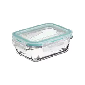 Porta pranzo 5five Azzurro Trasparente Cristallo 800 ml 18,5 x 12,5 x 6 cm Rettangolare di 5five, Conservazione di alimenti -...