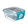 Lunch box 5five 16 x 16 x 7,5 cm Crystal 800 ml by 5five, Food storage - Ref: S7902124, Price: 9,35 €, Discount: %