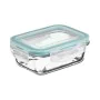 Fiambrera 5five Azul Transparente Cristal 1,7 L 23 x 16,5 x 8,5 cm Rectangular de 5five, Almacenamiento de alimentos - Ref: S...