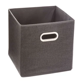 Multi-use Box 5five Cloth Dark grey (31 x 31 x 31 cm) by 5five, Storage boxes and chests - Ref: S7902136, Price: 7,15 €, Disc...