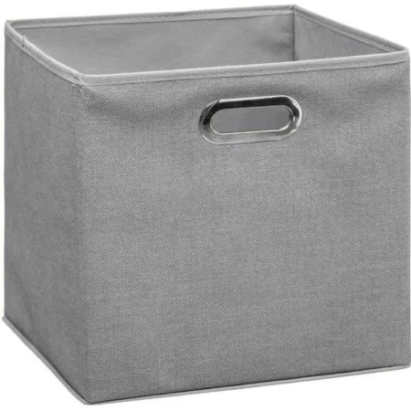 Caja Multiusos Five Tela Gris claro (31 x 31 x 31 cm) de Five, Cajas y arcones de almacenaje - Ref: S7902137, Precio: 6,44 €,...