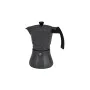 Italian Coffee Pot EDM Black Aluminium 6 Cups Induction by EDM, Stovetop Coffee Makers - Ref: S7902338, Price: 26,27 €, Disco...