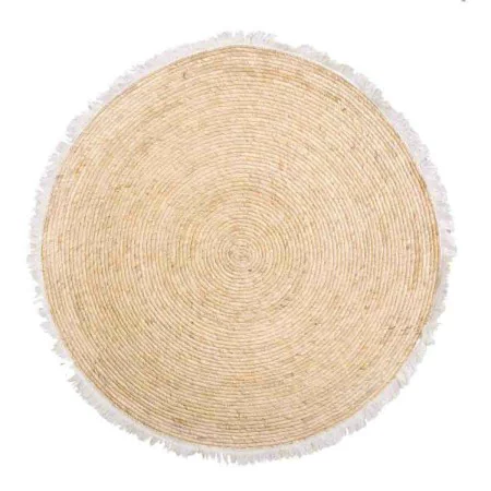 Carpet Alexandra House Living White Natural 120 x 120 cm Circular by Alexandra House Living, Rugs - Ref: D1630446, Price: 44,...