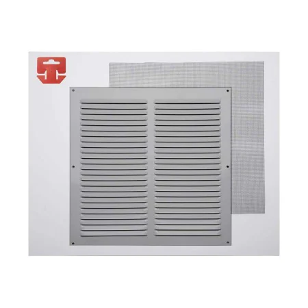 Griglia Fepre Zanzariera Alluminio Cromato (30 x 30 cm) di Fepre, Registri, griglie e sfiatatoi - Rif: S7902396, Prezzo: 7,37...