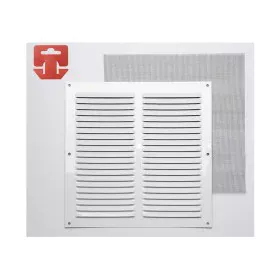 Griglia Fepre Zanzariera Laccato Alluminio Bianco (25 x 25 cm) di Fepre, Registri, griglie e sfiatatoi - Rif: S7902403, Prezz...