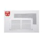 Grille Fepre Moustiquaire Laqué Aluminium Blanc (30 x 15 cm) de Fepre, Registres, grilles et bouches d'aération - Réf : S7902...