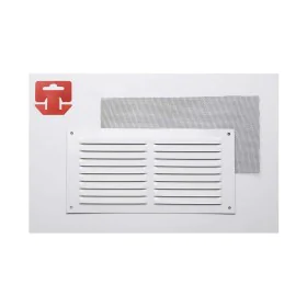 Griglia Fepre Zanzariera Laccato Alluminio Bianco (30 x 15 cm) di Fepre, Registri, griglie e sfiatatoi - Rif: S7902406, Prezz...