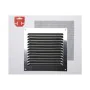 Grille Fepre Moustiquaire Acier inoxydable Chrome (15 x 15 cm) de Fepre, Registres, grilles et bouches d'aération - Réf : S79...