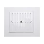 Grille Fepre Adjustable Aluminium White (17 x 19 cm) by Fepre, Registers, Grilles & Vents - Ref: S7902412, Price: 6,63 €, Dis...