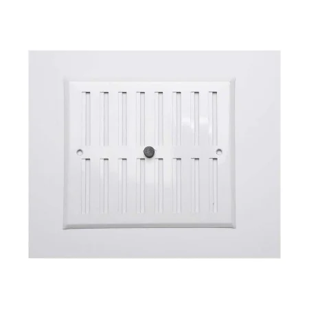 Rede Fepre Regulável Alumínio Branco (17 x 19 cm) de Fepre, Redes, difusores e respiradouros - Ref: S7902412, Preço: 6,15 €, ...