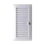 Grille Fepre Réglable Encastrable Blanc ABS polypropylène (13,3 x 26 cm) de Fepre, Registres, grilles et bouches d'aération -...