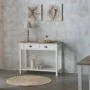 Tapete Alexandra House Living Branco Natural 120 x 120 cm Circular de Alexandra House Living, Tapetes infantis - Ref: D163044...