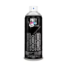 Tinta em spray Pintyplus Art & Craft C150 Cromo 400 ml Prateado de Pintyplus, Sprays de pintura - Ref: S7902574, Preço: 11,77...