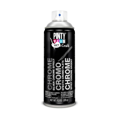 Peinture en spray Pintyplus Art & Craft C150 Chrome 400 ml Argenté de Pintyplus, Peintures à pulvériser - Réf : S7902574, Pri...