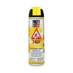 Peinture en spray Pintyplus Tech T146 360º Jaune 500 ml de Pintyplus, Peintures à pulvériser - Réf : S7902577, Prix : 6,91 €,...