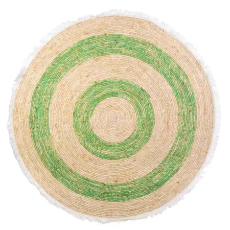 Alfombra Alexandra House Living Verde 120 x 120 cm Circular de Alexandra House Living, Alfombras infantiles - Ref: D1630448, ...