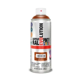 Spray paint Pintyplus Evolution RAL 8011 400 ml Nut Brown by Pintyplus, Spray Paint - Ref: S7902585, Price: 6,88 €, Discount: %